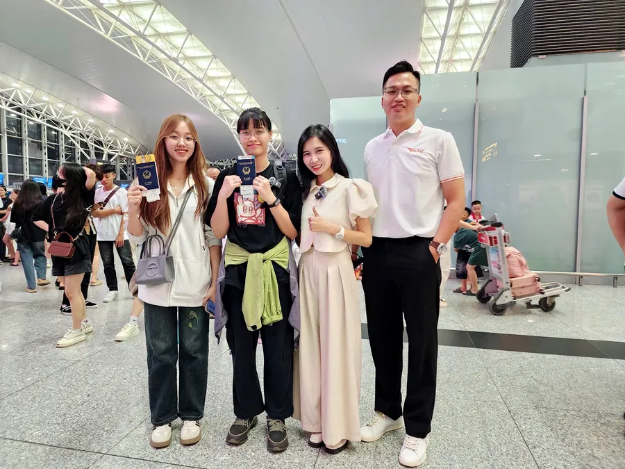 Đoàn học viên NAVI lên đường du học nghề Đức