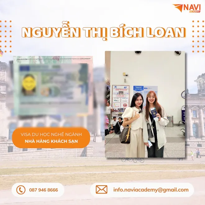 Học viên NAVI du học nghề tại Đức