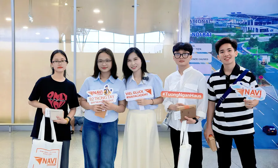 Khoảnh khắc học viên NAVI lên đường du học nghề Đức
