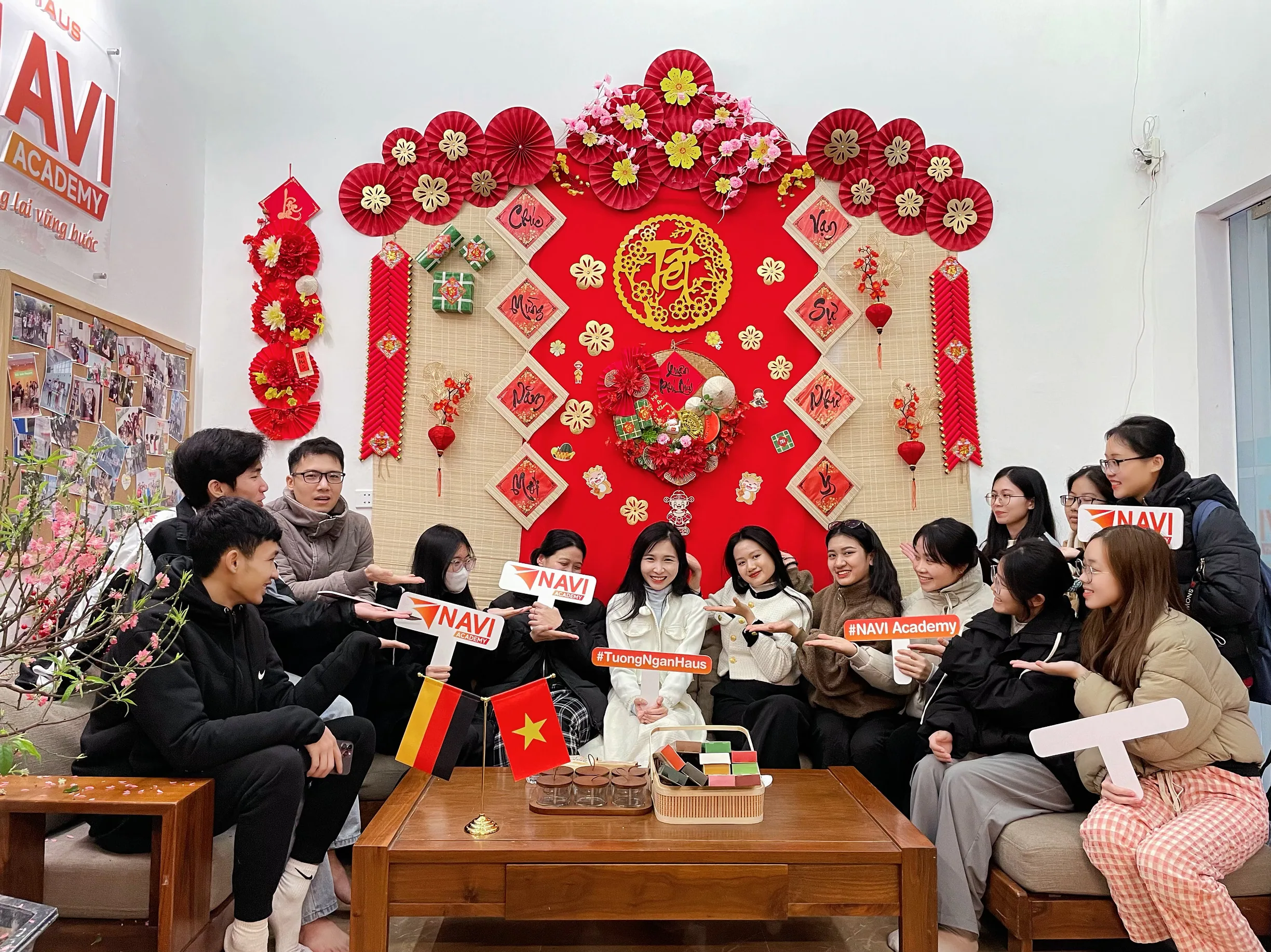Không khí tết nguyên đán tại Navi Academy