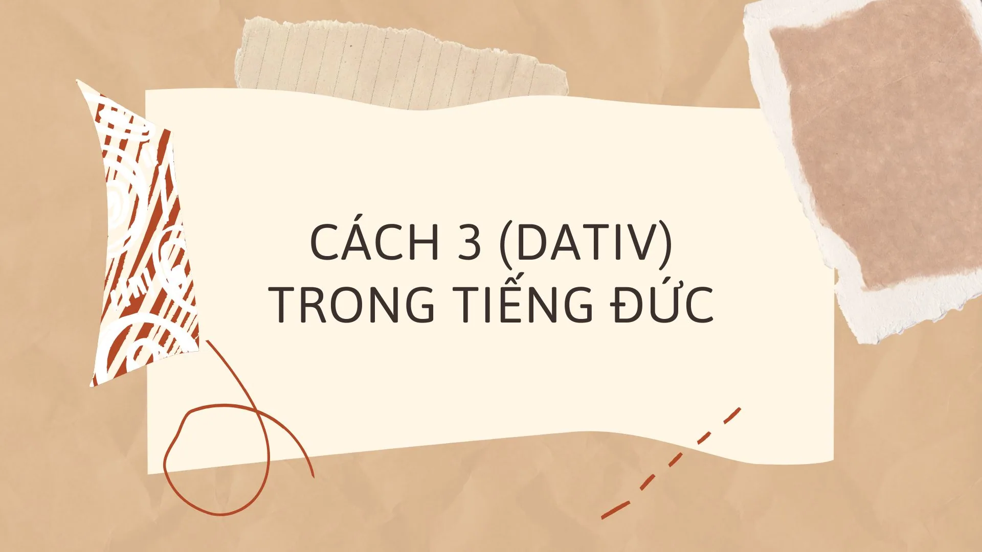 Giới Thiệu Về Cách 3 (Dativ) Trong Tiếng Đức