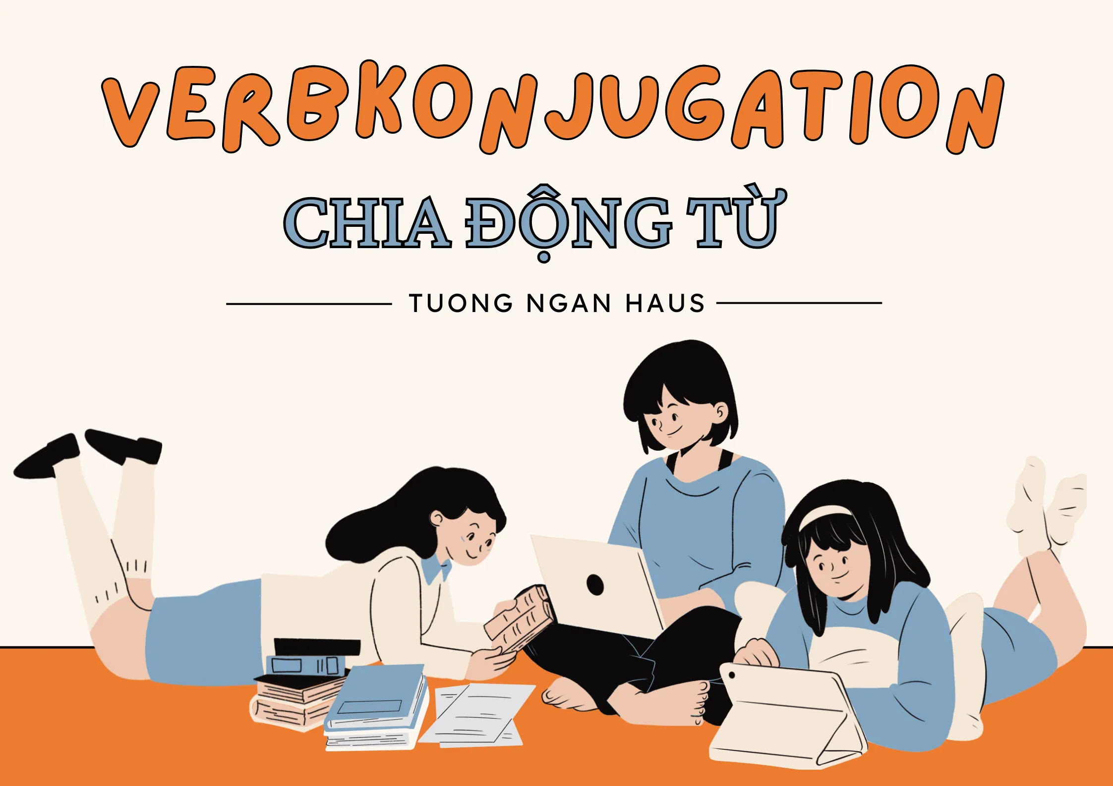 Verbkonjugation - Chia động từ