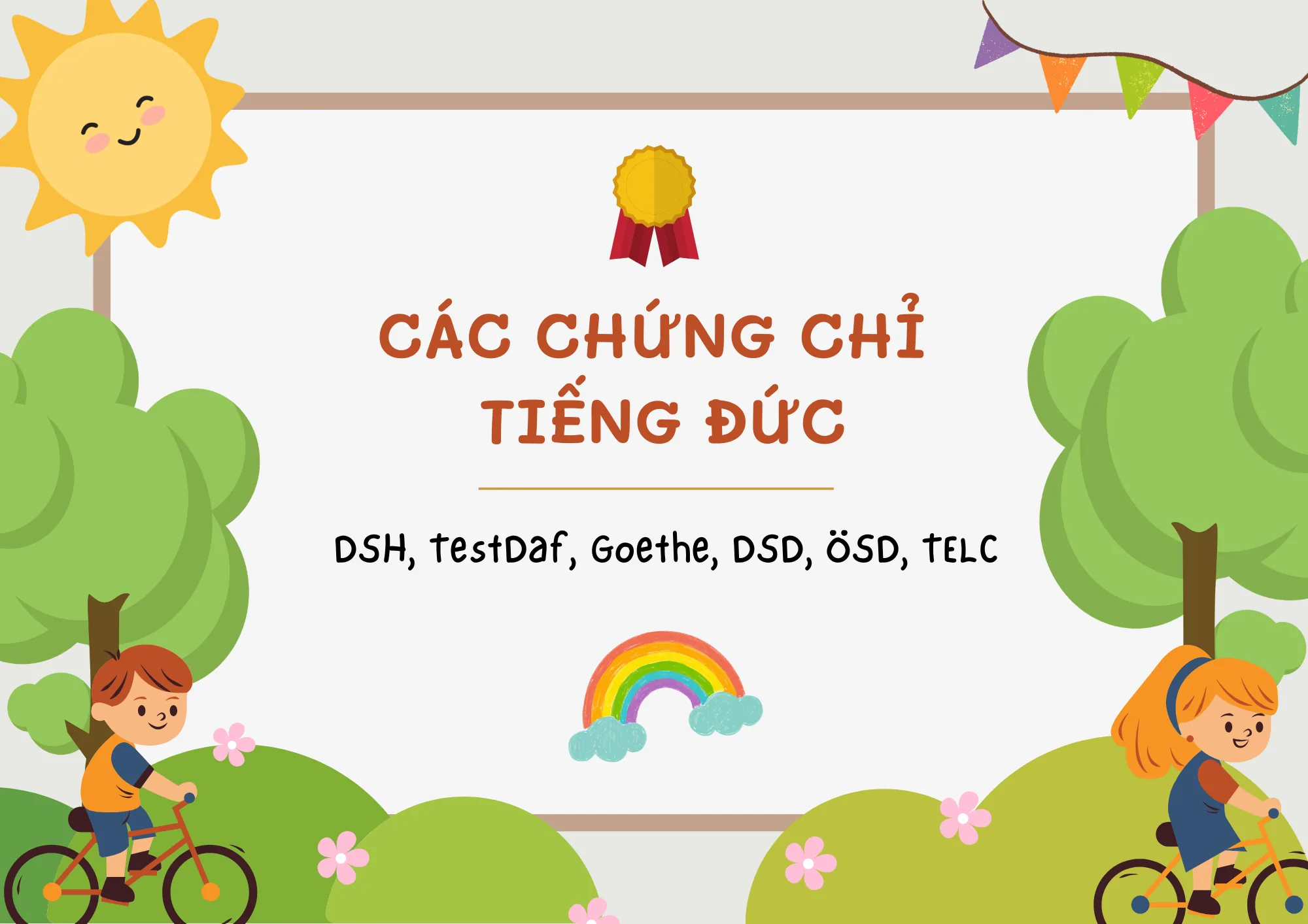 Các chứng chỉ tiếng Đức