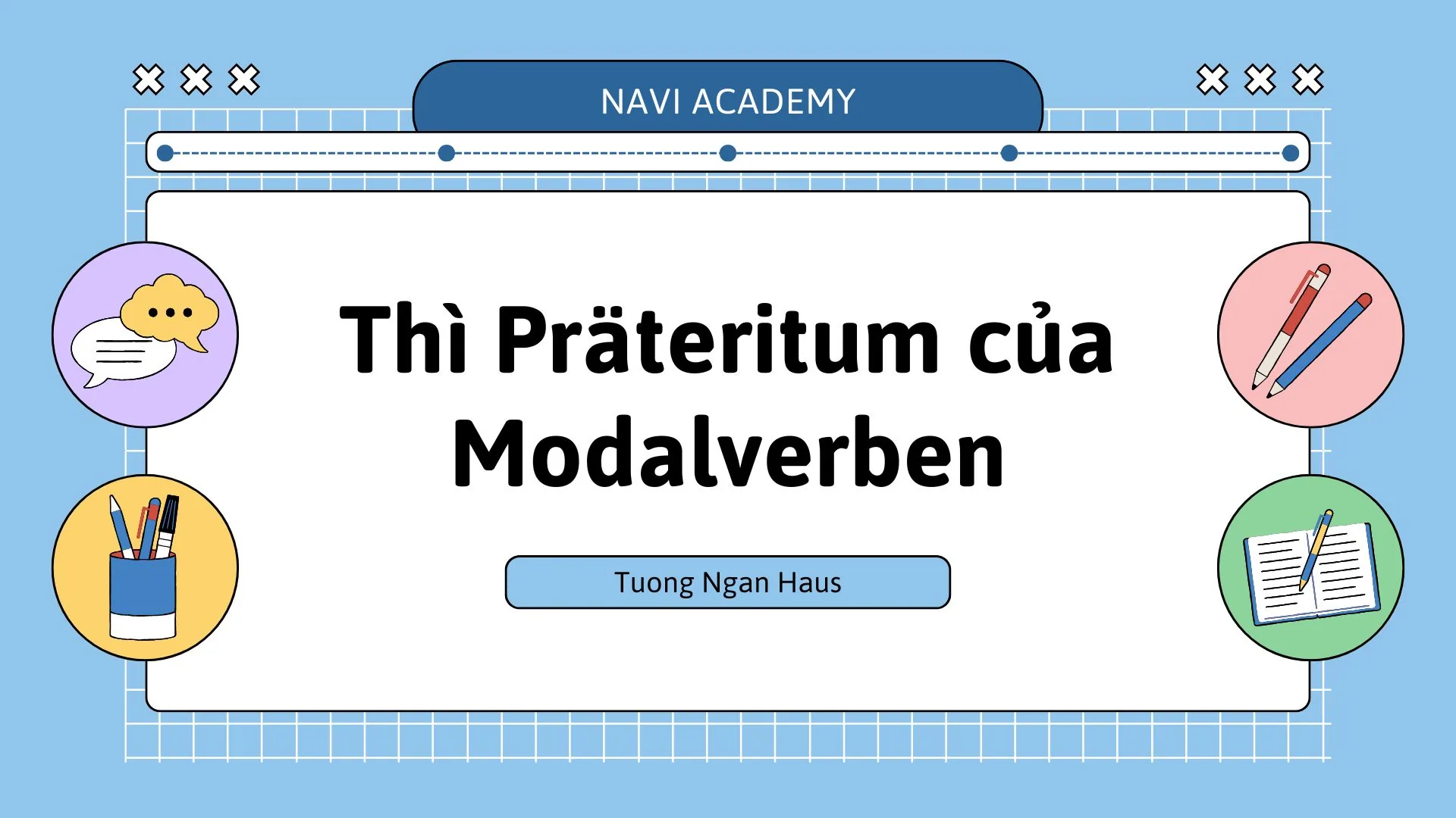 Thì Präteritum của Modalverben