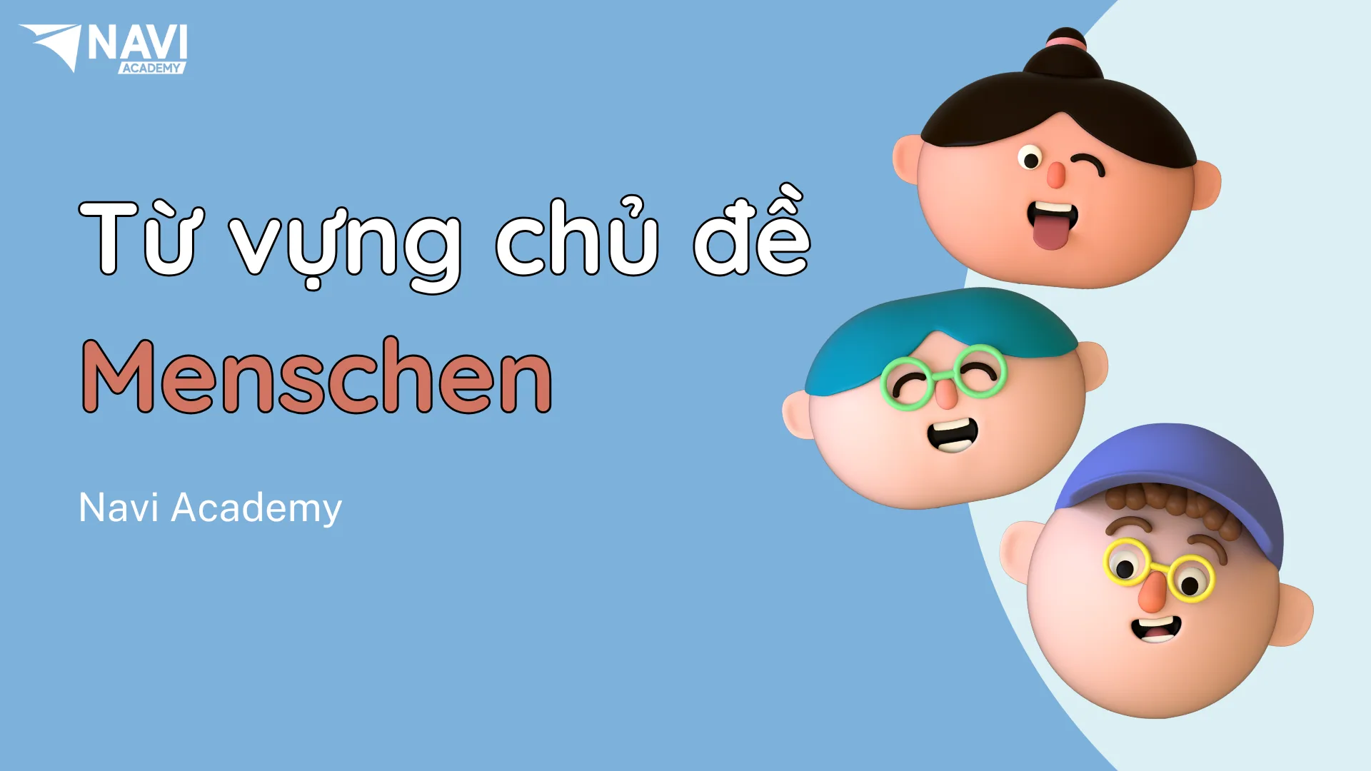 Từ vựng theo chủ đề Menschen