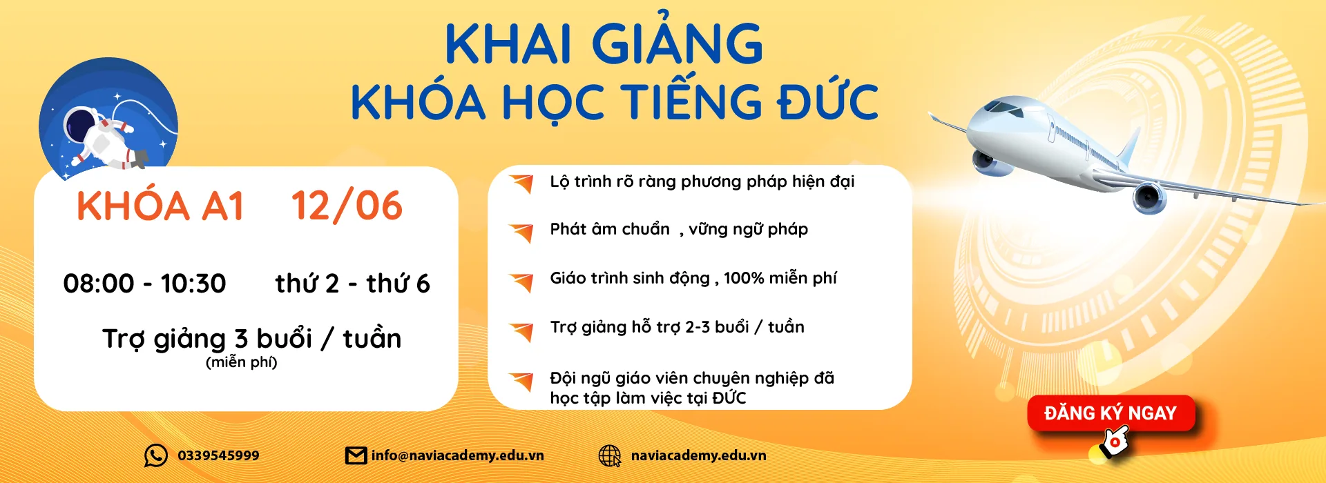 Chinh phục tiếng Đức – khởi đầu hành trình tại NAVI Academy tháng 6/2025
