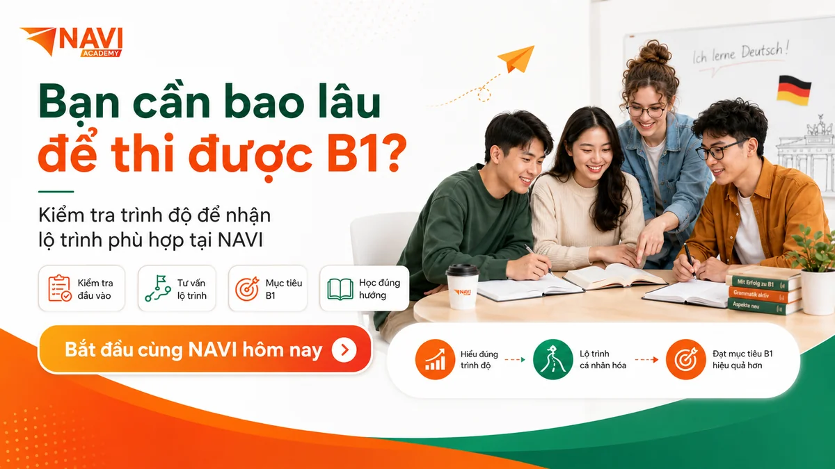 Các yếu tố ảnh hưởng đến thời gian học tiếng Đức để thi B1