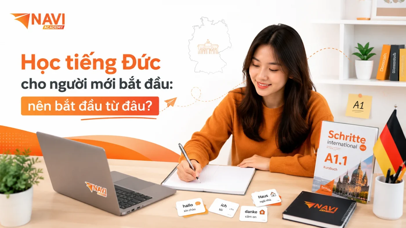 Học tiếng Đức cho người mới bắt đầu tại NAVI Academy